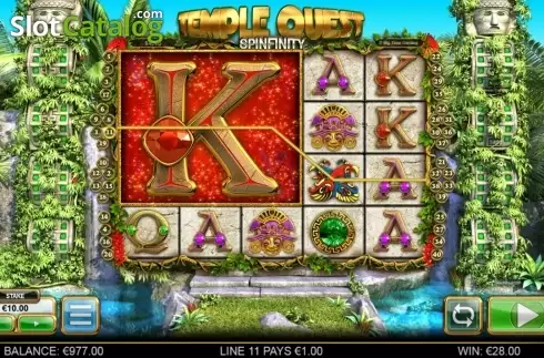 Скрин9. Temple Quest Spinfinity слот