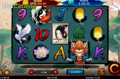 Скрин2. Koi and Dragon слот