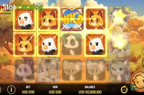 Скрин3. Hot Safari Run слот