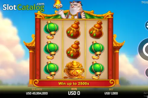Скрин2. Tiggy Luck слот