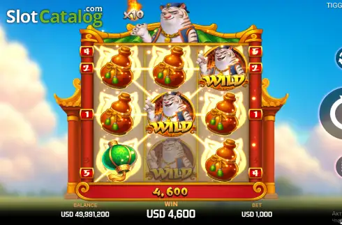 Скрин3. Tiggy Luck слот