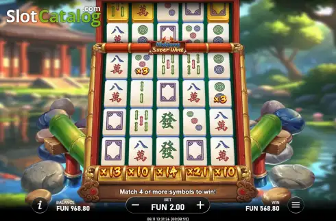 Скрин2. Mahjong Super Wins слот