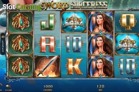 Скрин2. Sword Sorceress слот