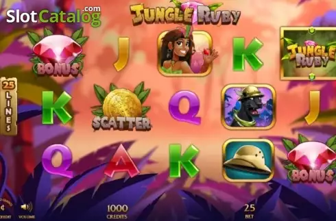 Скрин2. Jungle Ruby слот