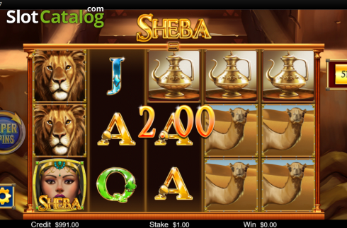 Скрин3. Sheba слот