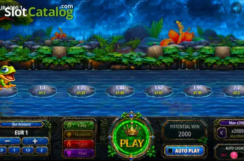 Скрин2. FrogX Storm Survival слот