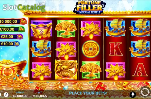 Скрин3. Fortune Filler Imperial Temple слот