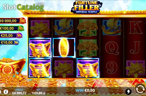 Скрин4. Fortune Filler Imperial Temple слот
