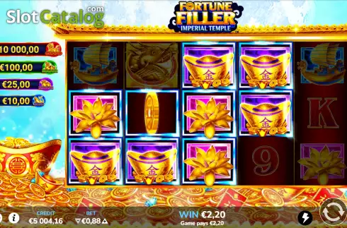 Скрин5. Fortune Filler Imperial Temple слот