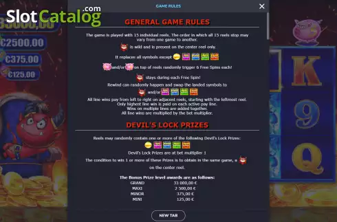 Скрин5. Devils Lock слот