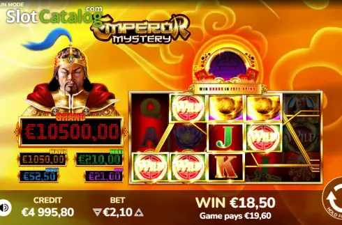 Скрин3. Emperor Mystery слот