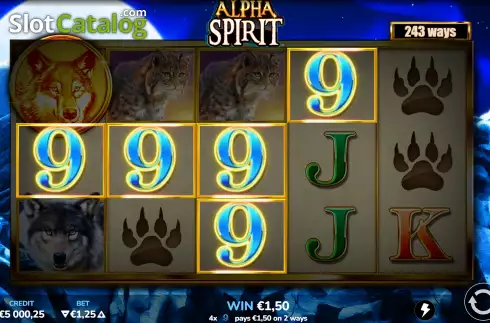Скрин3. Alpha Spirit слот