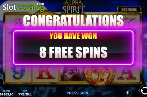 Скрин7. Alpha Spirit слот