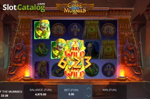 Скрин5. Curse of the Mummies слот