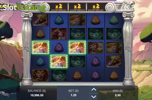 Скрин3. The Nemean Lion слот