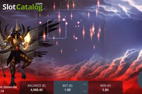 Скрин7. Clash of the Seraphim слот