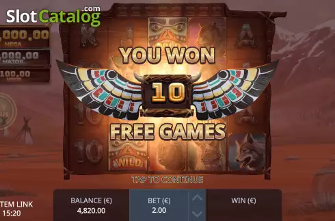 Скрин5. Totem Link слот
