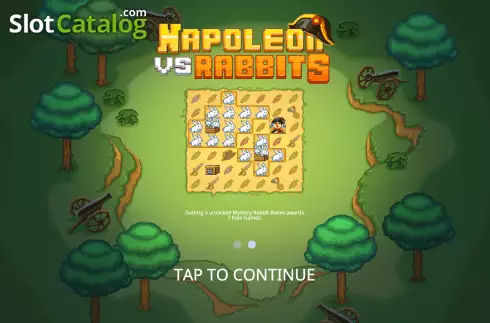 Скрин2. Napoleon vs Rabbits слот