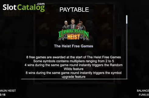 Скрин9. Leprechaun Heist слот