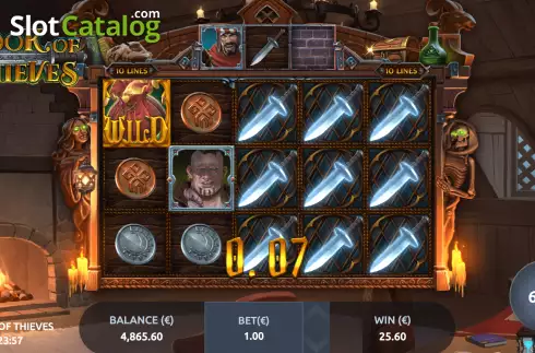 Скрин9. Book of Thieves слот