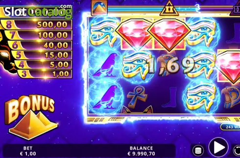 Скрин6. 9 Lives of the Nile слот