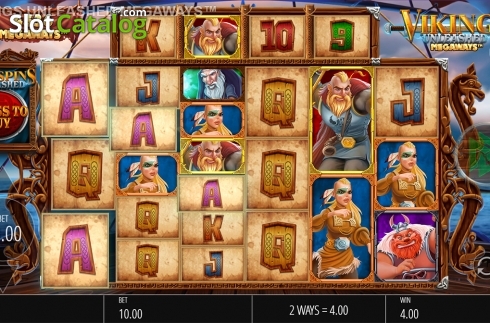 Скрин4. Vikings Unleashed Megaways слот