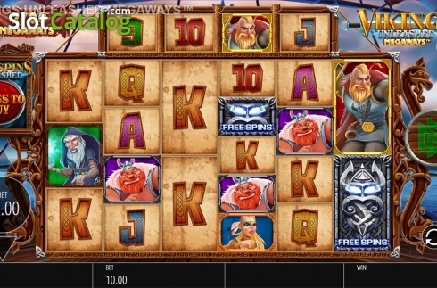 Скрин3. Vikings Unleashed Megaways слот