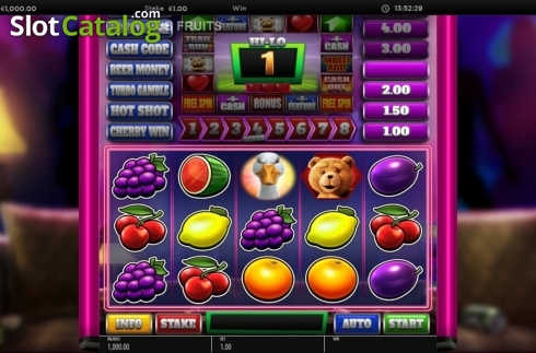 Скрин2. Ted Pub Fruit Series слот