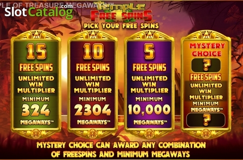 Скрин9. Temple of Treasure Megaways слот