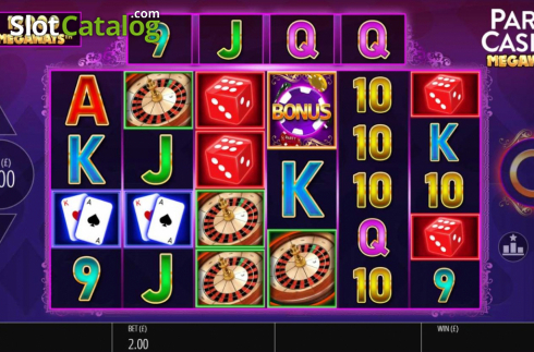 Скрин2. Party Casino Megaways слот