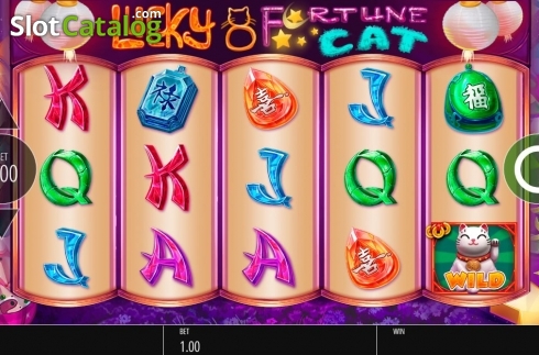 Скрин2. Lucky 8 Fortune Cat слот