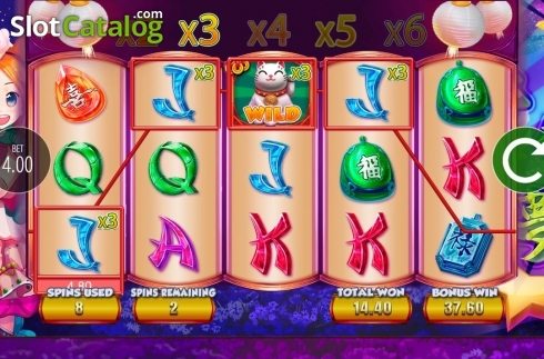 Скрин6. Lucky 8 Fortune Cat слот