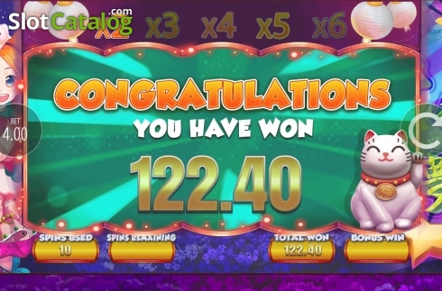 Скрин7. Lucky 8 Fortune Cat слот