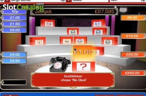 Скрин4. Deal or No Deal: Bingo (Blueprint) слот
