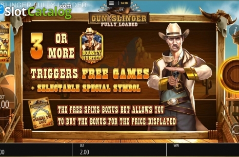 Скрин2. Gun Slinger Fully Loaded слот