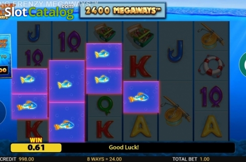 Скрин4. Fishin’ Frenzy Megaways слот