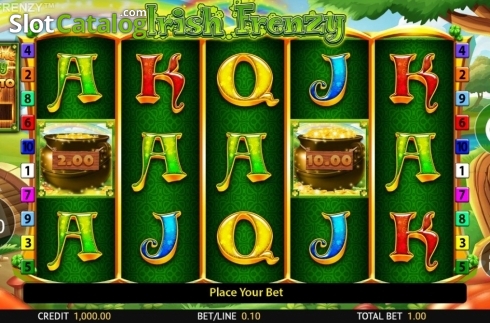 Скрин2. Irish Frenzy слот