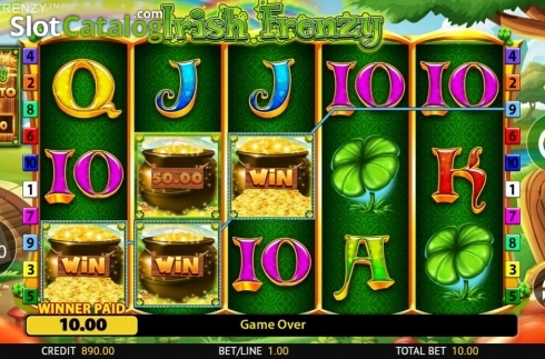 Скрин3. Irish Frenzy слот