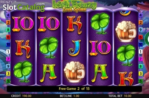 Скрин5. Irish Frenzy слот