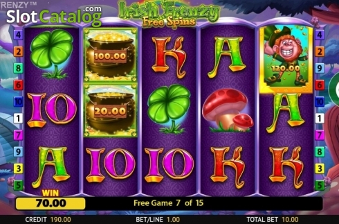 Скрин6. Irish Frenzy слот