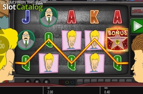 Скрин4. Beavis & Butt-Head слот