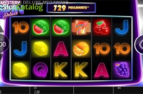 Скрин3. Mystery Spin Deluxe Megaways слот