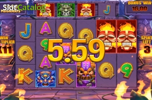 Скрин7. Tiki Treasures Megaways слот