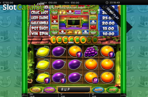 Скрин3. Luck O' The Leprechaun слот