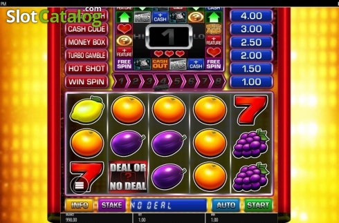 Скрин5. Deal Or No Deal: Double Action слот