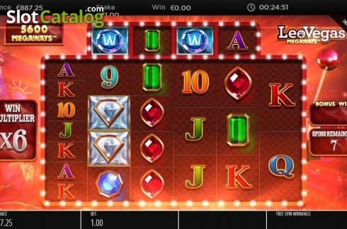Скрин8. LeoVegas Megaways слот