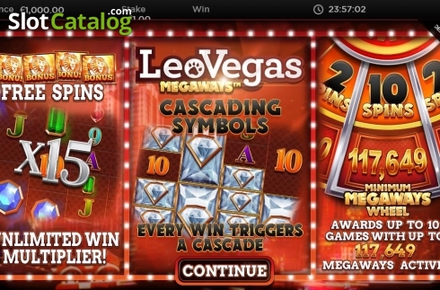 Скрин2. LeoVegas Megaways слот