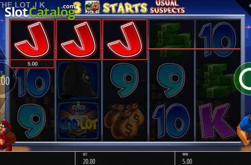 Скрин4. Cop the Lot Jackpot King слот