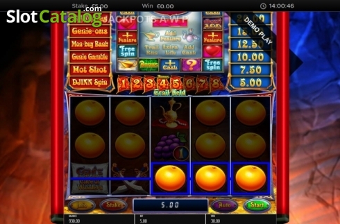 Скрин4. Genie Jackpots Cave of Wonders слот