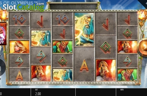 Скрин3. Gods of Olympus Megaways слот